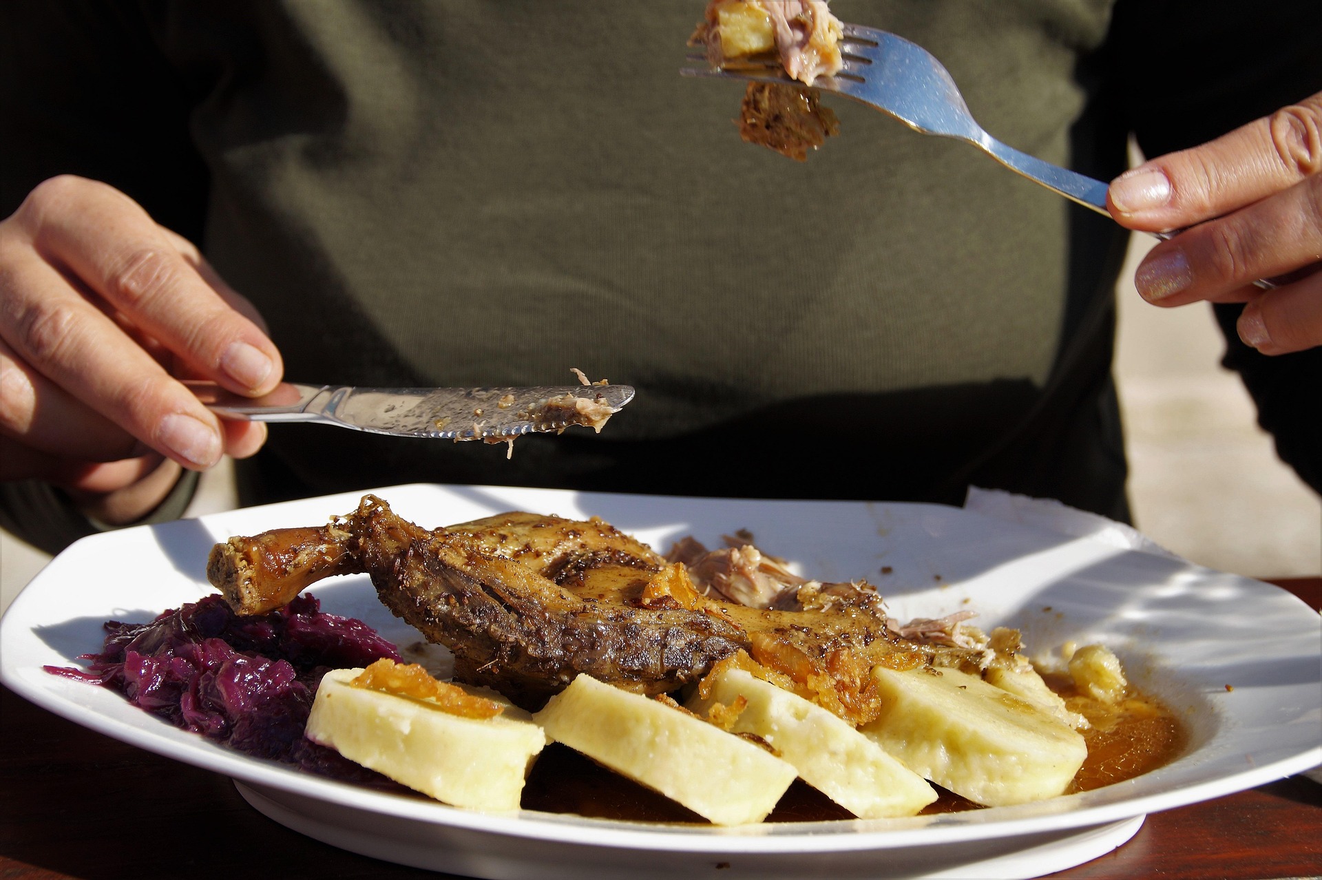 Traditional czech food.